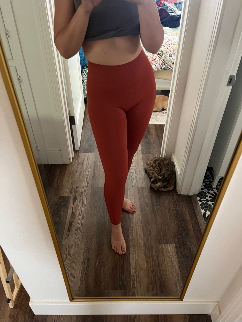 Balance Athletica Rust High-Waist Leggings